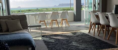 Smart TV, DVD player, books, stereo