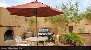 Outdoor dining - One Bedroom Junior Penthouse At Cibola Vista Resort And Spa (Peoria)