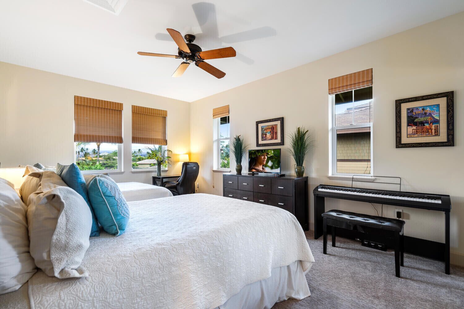 2 bedrooms, desk, iron/ironing board, free WiFi