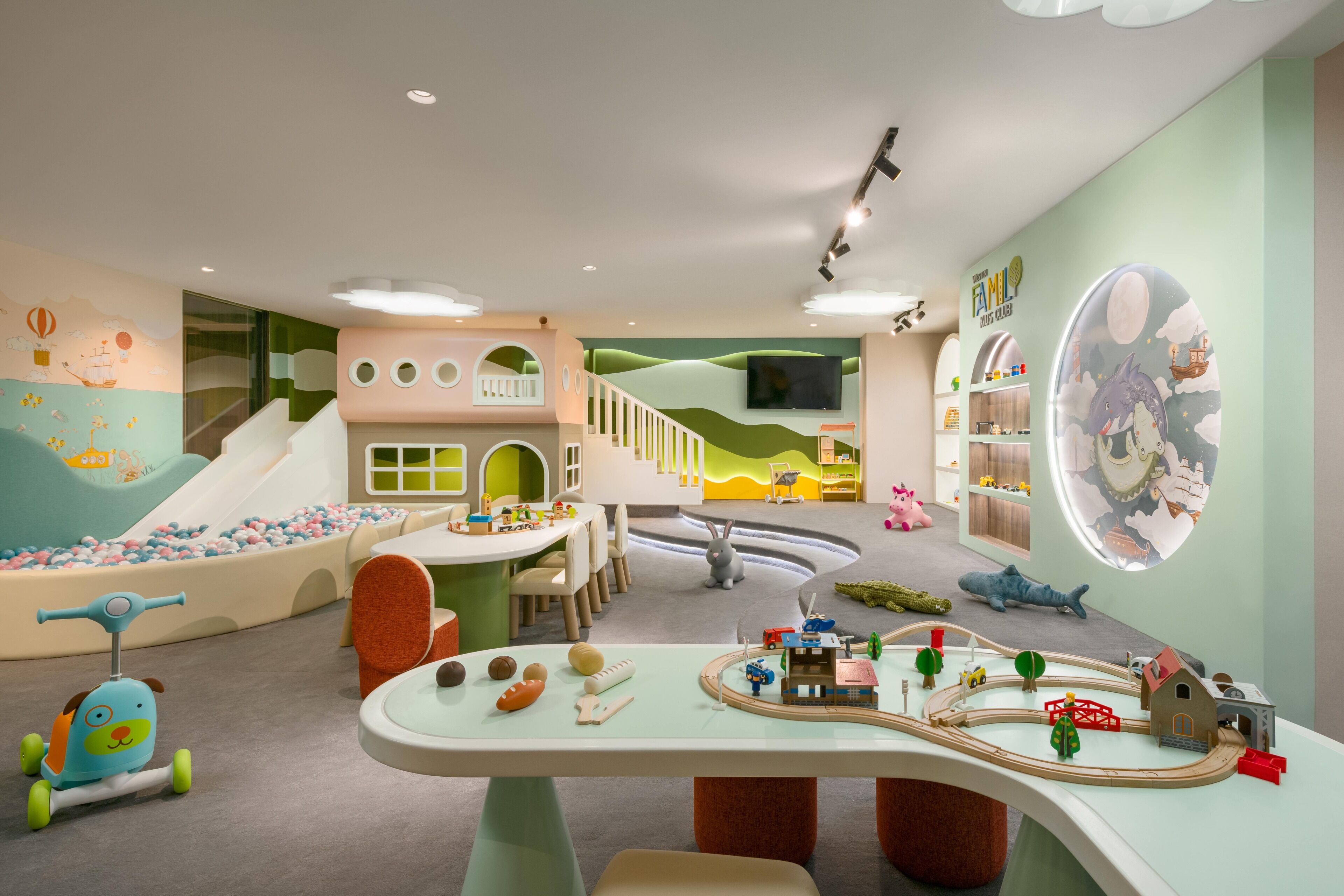 children’s play area – indoor