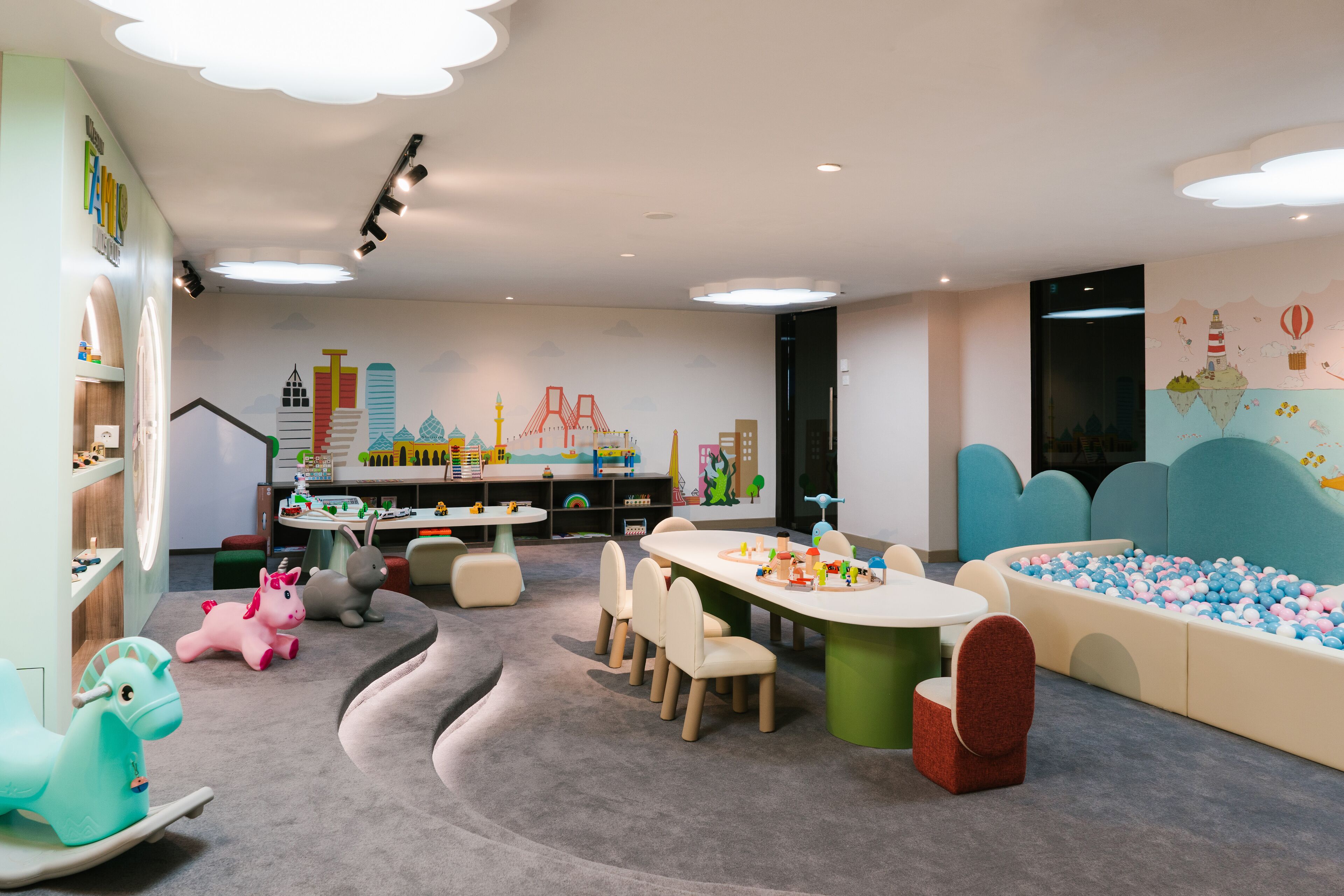 children’s play area – indoor