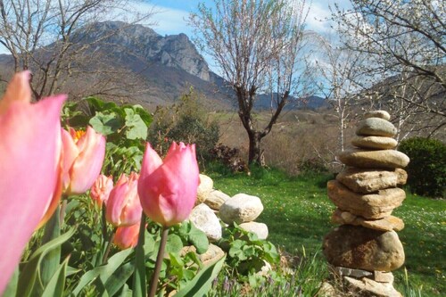 Spacious wooden house with splendid view