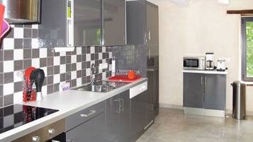 Microwave, oven, dishwasher, toaster