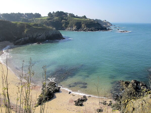 Beach - Wonderful private villa for 4 people with TV, patio and pets allowed (Pléneuf-val-andré)