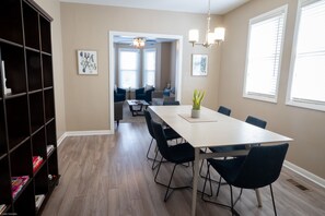 Dining - North Center - Modern, Safe, Family-Friendly, Solar-Powered Apartment (Chicago)