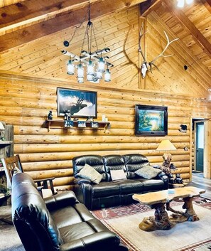 Télévision, cheminée