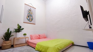 Quarto casal standard | Cortinas blackout, Wi-Fi de cortesia, roupa de cama
