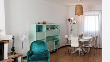 TV, fireplace, DVD player