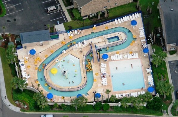 Indoor pool, outdoor pool