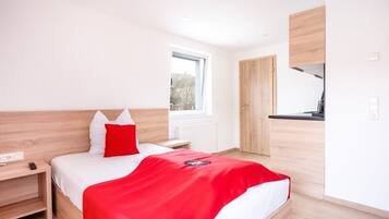 Comfort-Studio, 1 großes Einzelbett, Nichtraucher, Balkon | Bettwäsche aus ägyptischer Baumwolle, hochwertige Bettwaren, Minibar