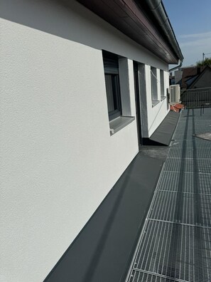 Deluxe studio | Uitzicht vanaf balkon