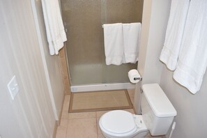 Shower, towels