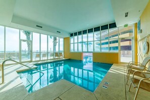 Indoor pool, outdoor pool