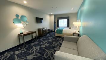 1 Schlafzimmer, Schreibtisch, BĂŒgeleisen/BĂŒgelbrett, WLAN