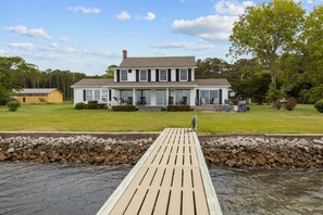 Exterior - Harolds House-Sound Front Home with Dock (Gloucester)