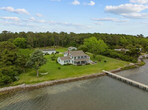 Exterior - Harolds House-Sound Front/Pet Friendly with Dock (Gloucester)