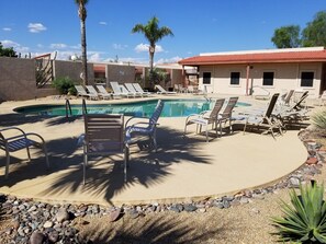 Außenpool, beheizter Pool