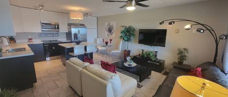 Televisión y reproductor de DVD