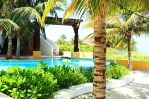 Seasonal outdoor pool
