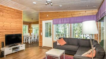 Een televisie en een dvd-speler