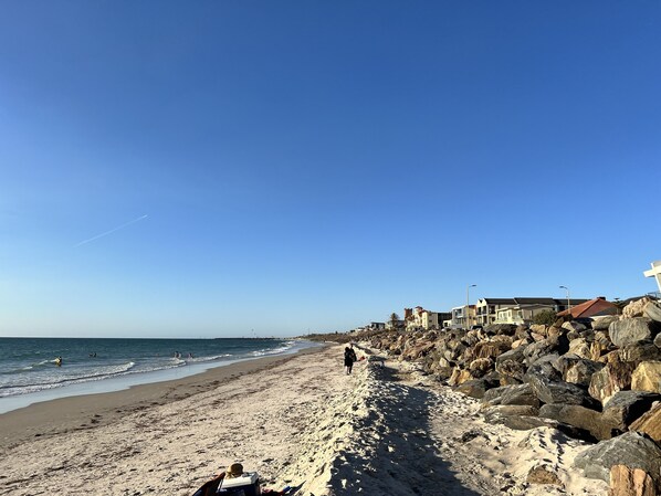 Guests can enjoy stunning ocean views from this beachside location.