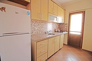 Apartment, 2 Bedrooms | Private kitchen - Bozcaada Balci Hotel (Bozcaada)
