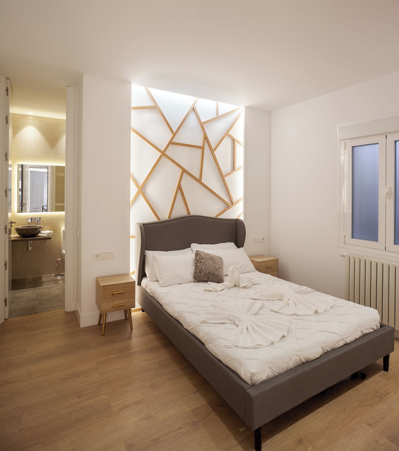 3 dormitorios, tabla de planchar con plancha, wifi y ropa de cama