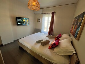 2 Schlafzimmer, Bügeleisen/Bügelbrett, kostenloses WLAN, Bettwäsche