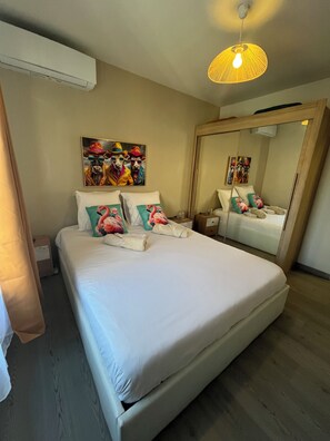 2 Schlafzimmer, Bügeleisen/Bügelbrett, kostenloses WLAN, Bettwäsche