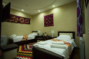 Standard Twin Room | Soundproofing, free cribs/infant beds, free WiFi, bed sheets - Eco Hotel (Tashkent)