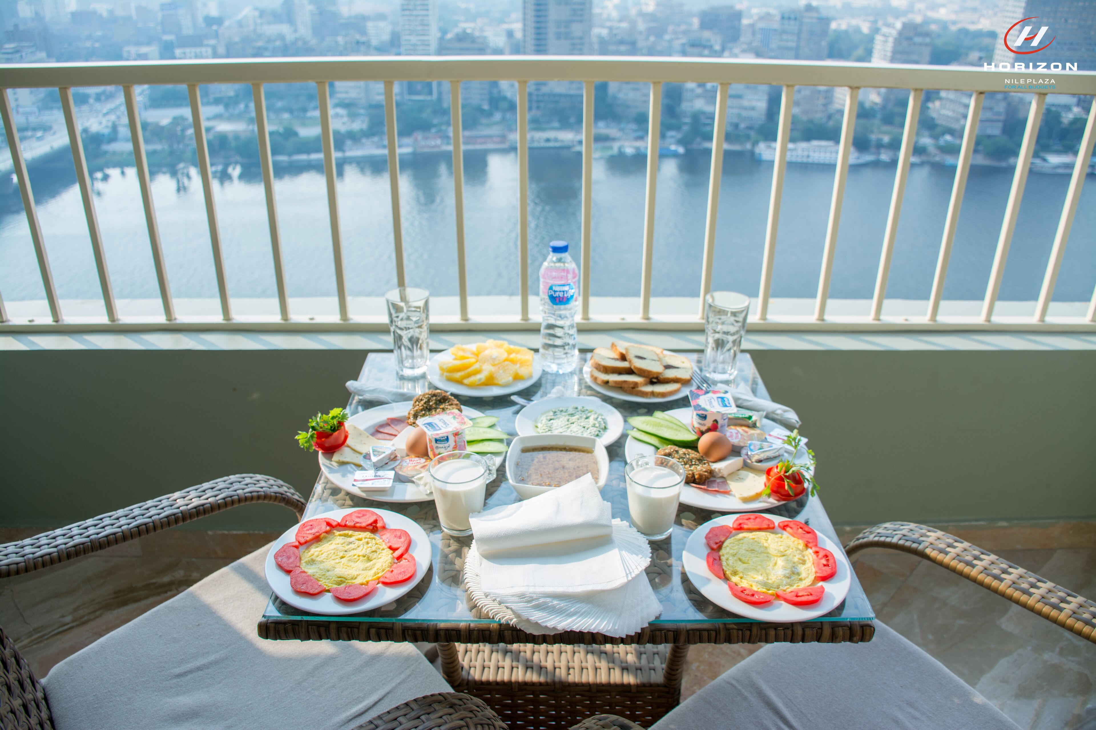Petit déjeuner continental compris tous les jours