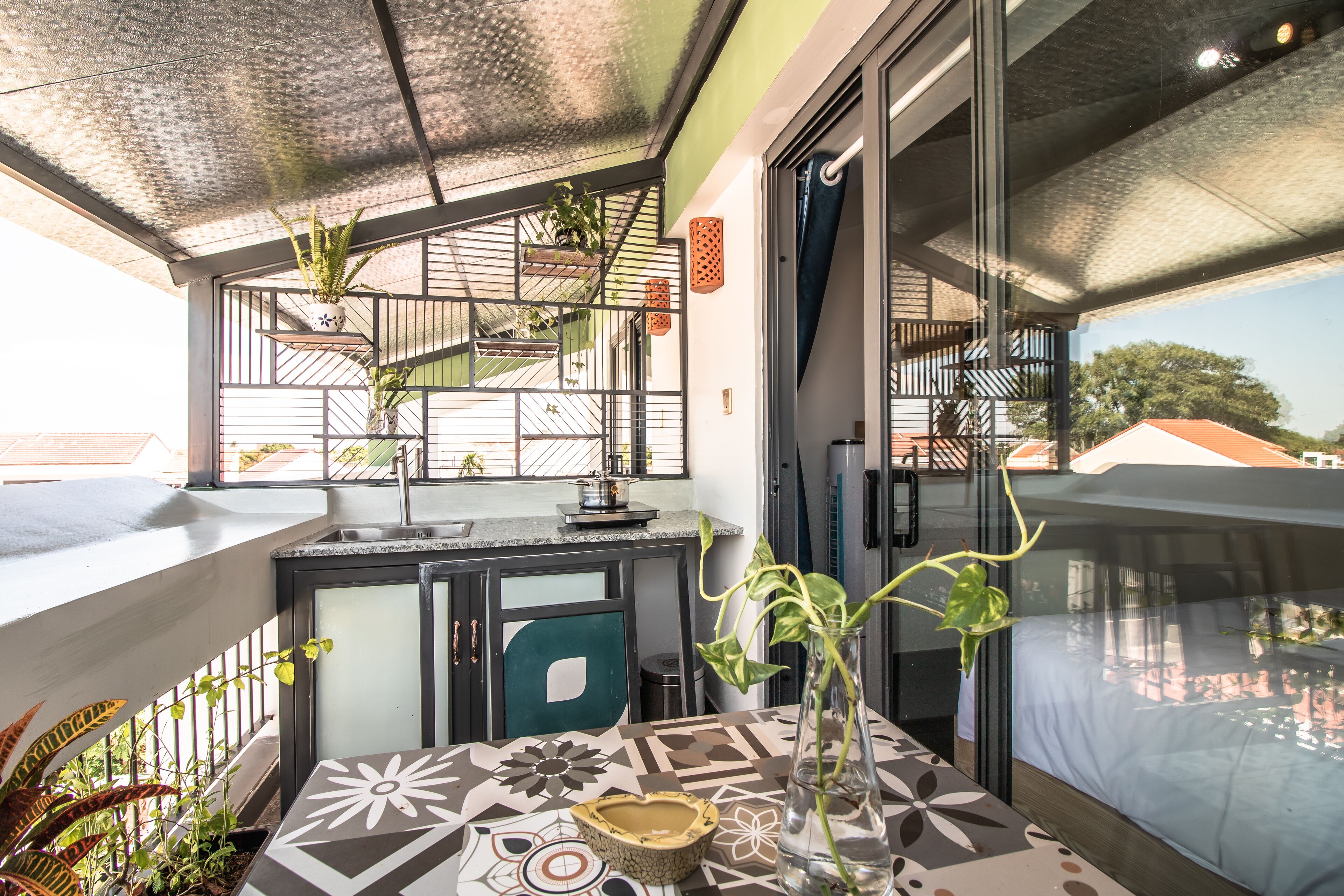 Opções para refeição ao ar livre