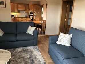 Smart TV, DVD player, books