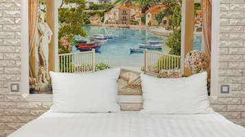 Standard Double Room | 1 bedroom, premium bedding, down duvets, minibar