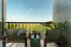 Habitación doble Deluxe, balcón | Exterior