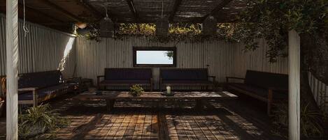 Enceinte de l’hébergement