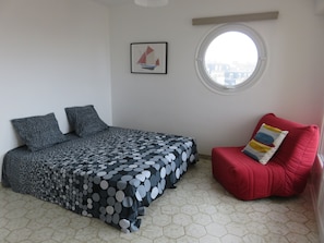 2 bedrooms, iron/ironing board, free WiFi, wheelchair access - Superb apartment with sea view / terrace (50 m²) / Rochebonne -Saint Malo (Saint-Malo)