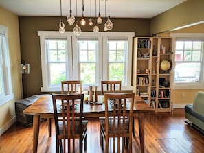 Dining - Dragonfly House-One Bedroom Craftsman in Trendy Kenton (Portland)