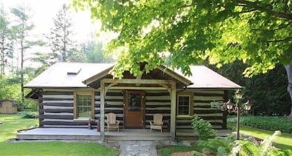 Cozy Log Cabin - Walk to Lake Huron!