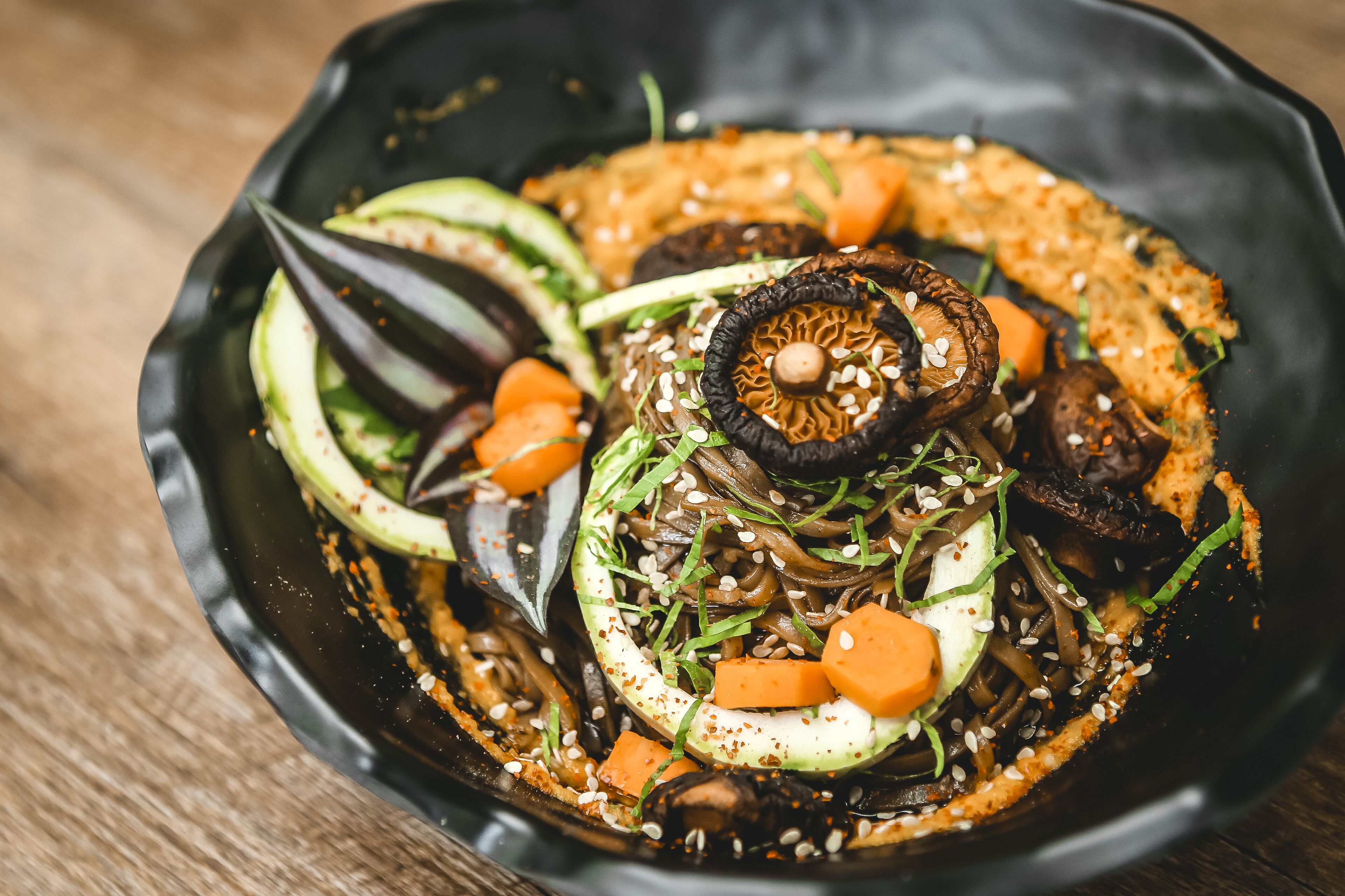 breakfast, lunch, dinner served; vegan cuisine