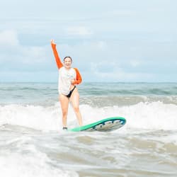 Surfing/boogie boarding