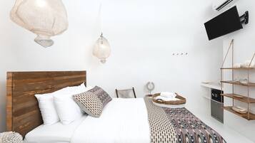 Doppelzimmer | Hochwertige Bettwaren, Daunenbettdecken, Tempur-Pedic-Betten, Minibar