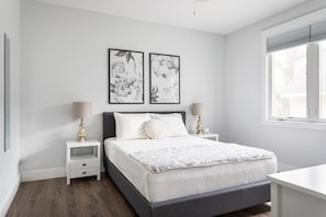 2 bedrooms, iron/ironing board, travel crib, free WiFi