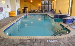 Indoor pool, outdoor pool