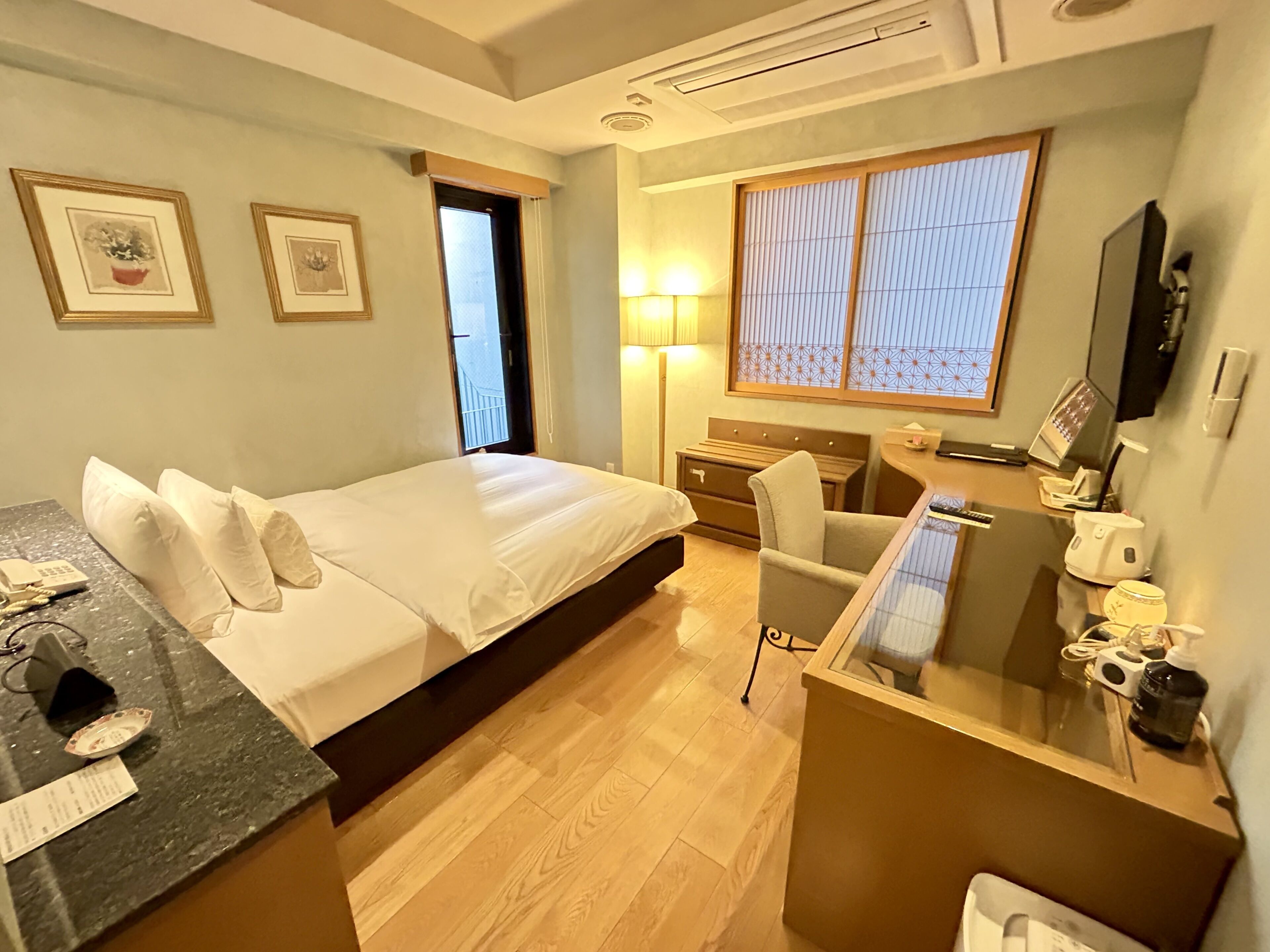 double room single use | in-room safe, individually decorated, individually furnished, desk