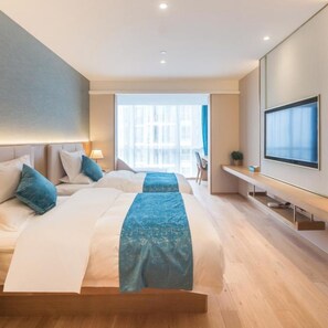 Phòng 2 giường đơn tiện nghi đơn giản, không hút thuốc | Minibar, màn/rèm cản sáng, truy cập Internet không dây miễn phí 