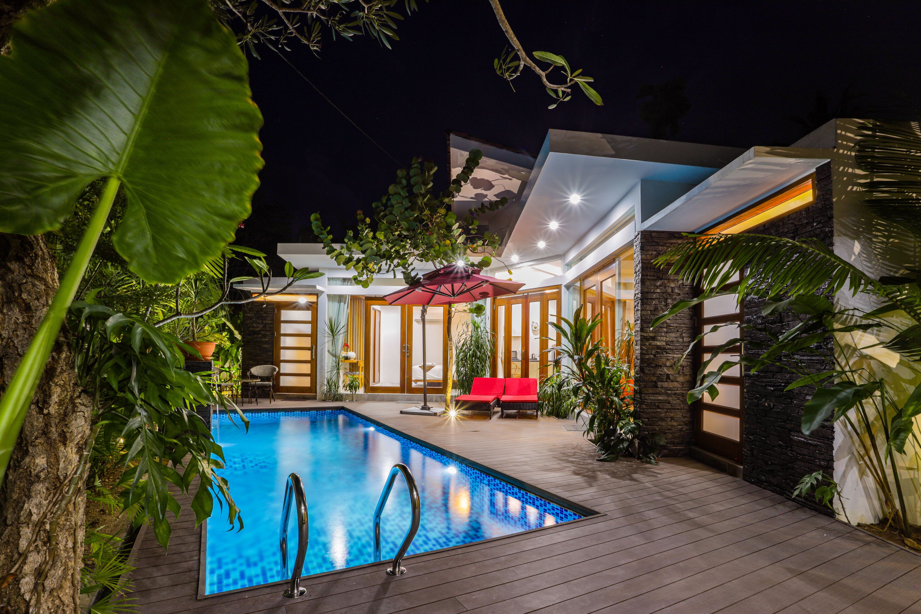 Executive Villa, 2 Bedrooms, Private Pool, Pool View | Terrace/patio