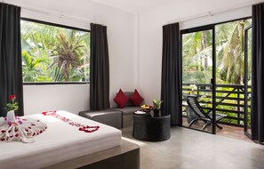 1 bedroom, WiFi - Private Deluxe Room - Free breakfast (Sangkat Sala Kamreuk)