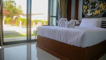 华丽双人房 | 迷你吧、遮光窗帘、熨斗/熨板、免费 WiFi