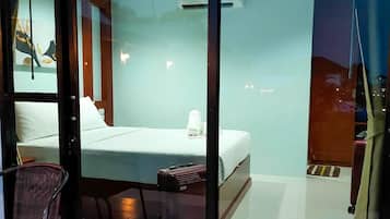 Minibar, blackout drapes, iron/ironing board, free WiFi